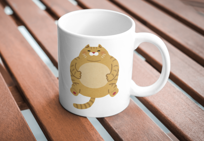 Fat Orange Cat 11 oz. Mug