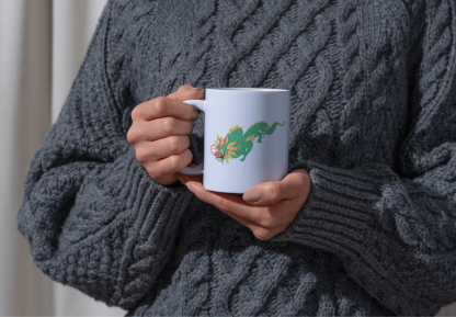 Green Dragon 11 oz. Mug - Image 3