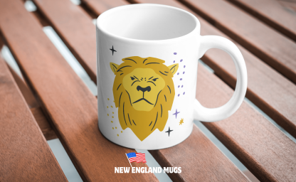 Leo Lion Face Zodiac 11 oz. Mug - Image 4