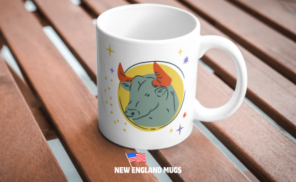 Taurus Bull Astrology 11 oz. Mug - Image 4